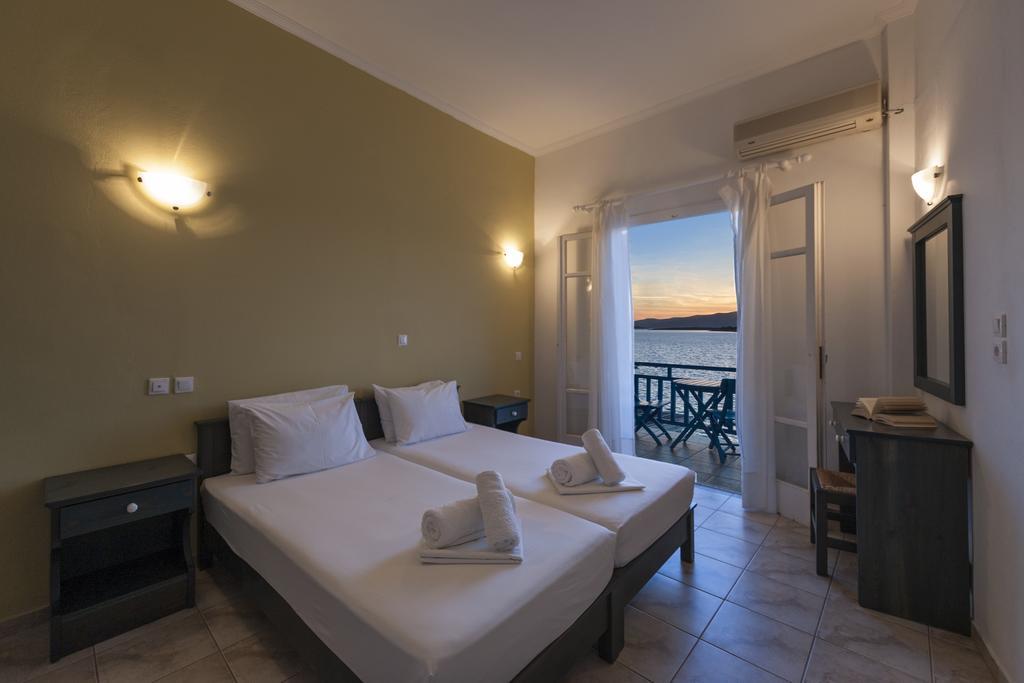Angeliki Seaside Hotel Aliki  Bagian luar foto